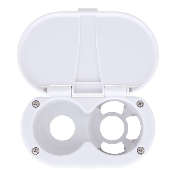 Transom Cup & Lid Set All Plastic Arctic White image number 1