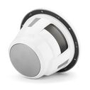 M7-12IB-C-GwGw-4 12" Marine Subwoofer Driver, Gloss White Trim Ring, Gloss White Classic Grille image number 4