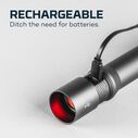 DAVINCI Gray-RC-White LED, 2000 Lumens Flashlight image number 7