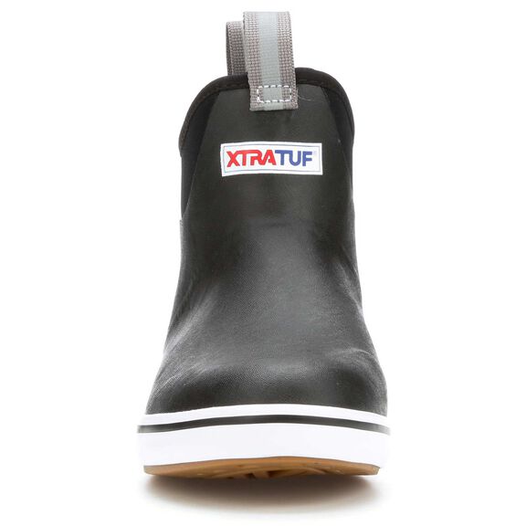 Men's 6" Rubber Ankle Deck Boots, Wide Width image number 3