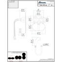 Aidack Transom Shower Hot/Cold Mixer, Chrome Cup & Lid, Small Chrome Sprayer, 10' White Rubber Hose, Chrome Aidack Handle image number 3