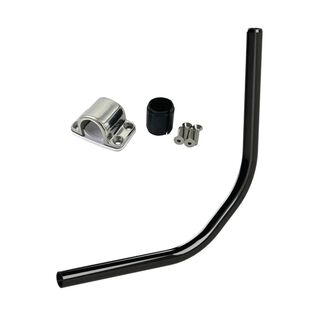 1-1/4" Light Bar for Closed Dome Radars - Black