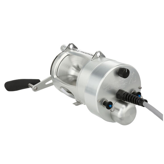 International&reg; VI 80VISW Detachable Hooker Electric Conventional Reel, Silver image number 2