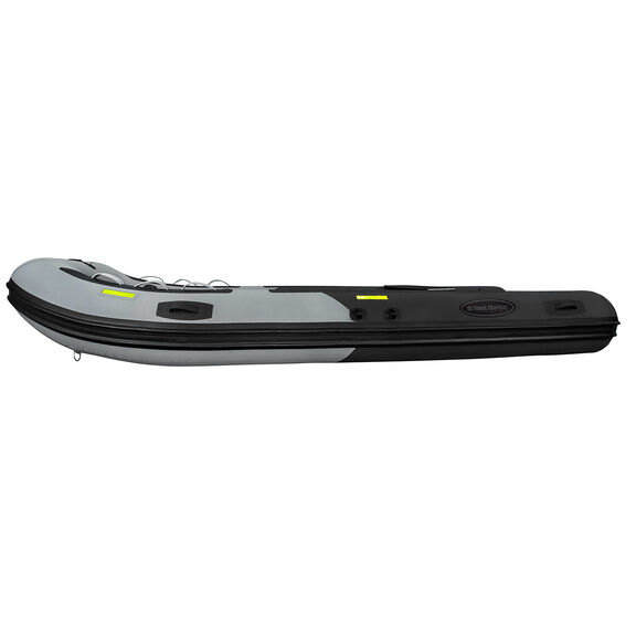 MH400 Aluminum Hull Inflatable Boat, 13ft Length, Hypalon UV Resistant Material, 1896lb Capacity image number 1