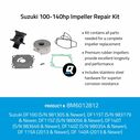 Quicksilver 8M6012812 Impeller Repair Kit - Suzuki 100-140hp image number 1
