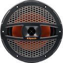 8.5" Marine Coaxial Speaker with Onyx Steel Colored Grilles and LED Lights image number 1