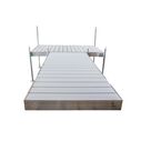 T-Shaped Aluminum Frame with Aluminum Platinum Series Decking Complete Dock Packages image number 1