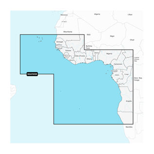 Garmin Navionics+ AF005R Africa, West, Electronic Chart