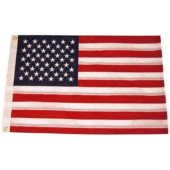 Sewn US 50 Star Flag, 16" x 24" image number 1