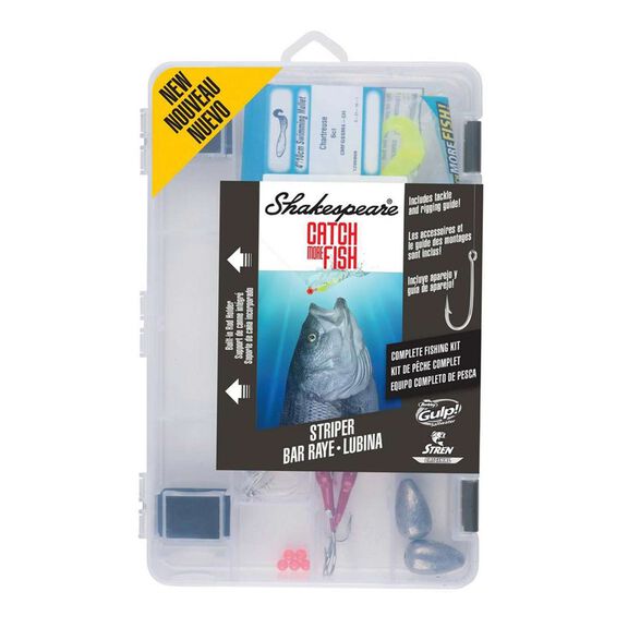 7' Catch More Fish&trade; Striper Spinning Combo, Medium Power image number 1