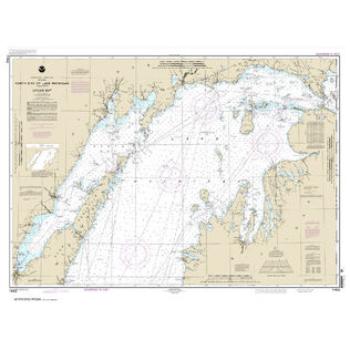 #14902 North End of Lake Michigan including Green Bay