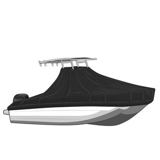 Select Fit Boat Cover for Center Console T-Top W/ Bow Rails - 24ft6in-25ft5in - BEAM 102in