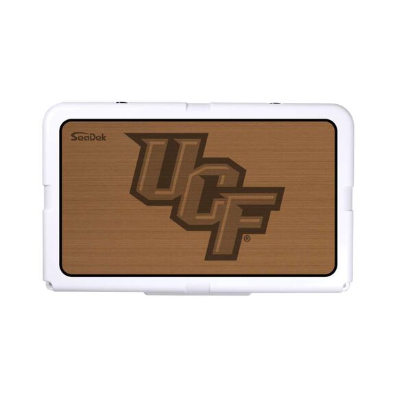 SeaDek Cooler Pad - Collegiate Collection - Fits RTIC 45 - Mocha / Black, UCF image number 0