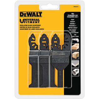 DEWALT 1-1/4" Steel Oscillating Tool Blade (3 Pack)
