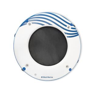 Floating Circular Mesh Dock Kit 10' Inflatable Platform