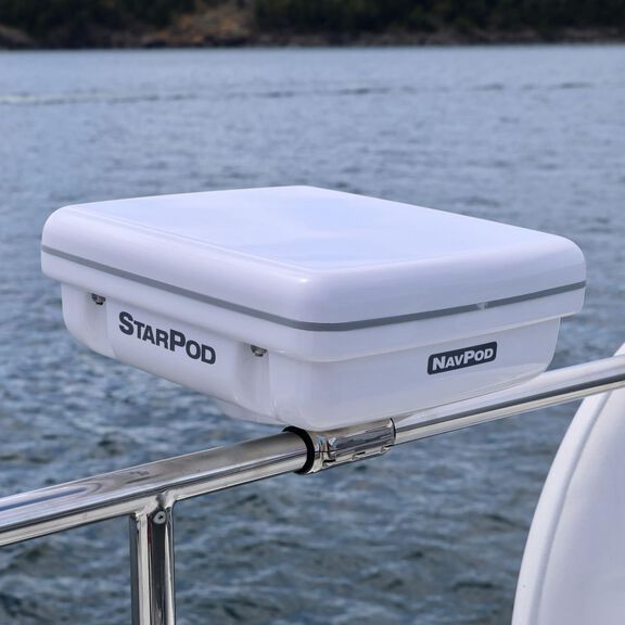 StarPod Mini System with Horizontal Rail Mount for Starlink Mini Dish, 11.75 x 10.2&Prime; Dish Size image number 1
