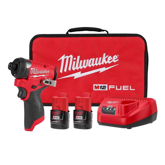 M12 FUEL&trade; 1/4" Hex Impact Driver Kit image number 0