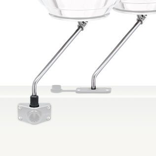 Fish-On Rod Holder Mounts for Marine Kettle Grill