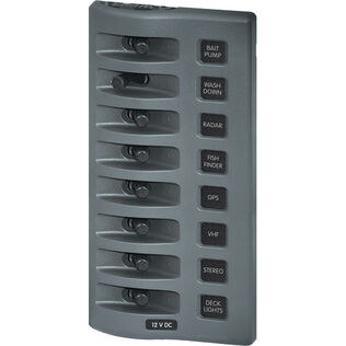 WeatherDeck&reg; Waterproof Switch Panel, Eight-Position