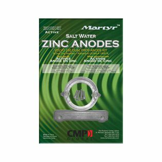 Zinc Anode Kit for Volvo 280 Dual Prop Engine