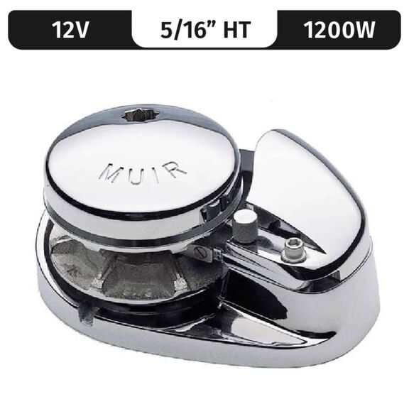 Storm 1250, Stainless Steel, 12V, 1200W, Low- image number 0