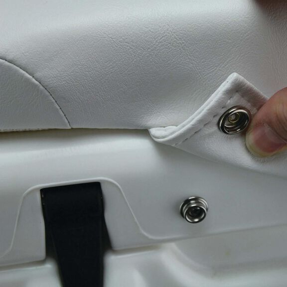 8WD1548-784 - Premium  48 Qt. Cooler Cushion, Fits Wheeled YETI ROADIE&reg; 48, White image number 6
