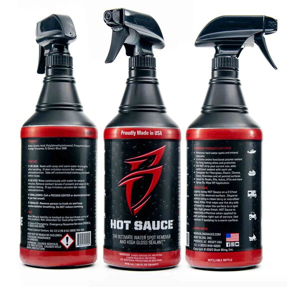 Hot Sauce Water Spot Remover with Gloss Sealants image number 1
