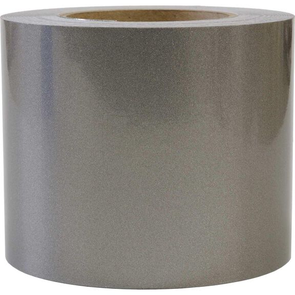 Premium 3" X 50' Single Pinstripe - Charcoal Metallic image number 0