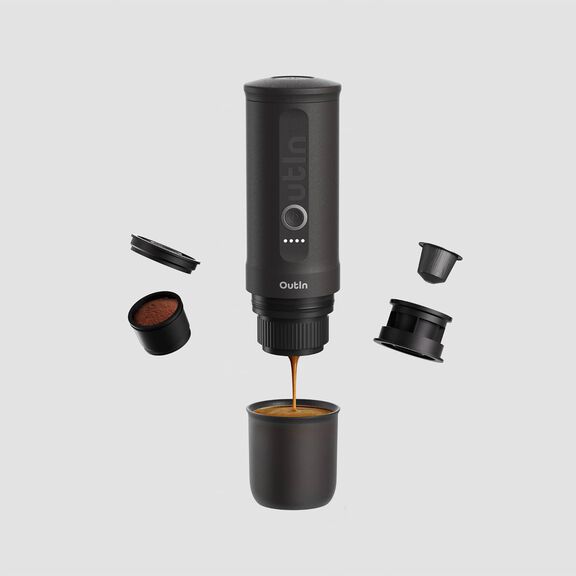 Nano Portable Electric Espresso Machine, Space Grey image number 2