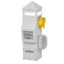 21" Piling Mount Power Pedestal, (1) 30 Amp 125 Twistlock Receptacle, (1) 50 Amp 125/250V Twistlock Receptacle, (1) 20 Amp GFCI Duplex Receptacle image number 0