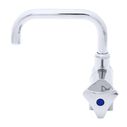 Trinidad Folding Faucet, Cold Only, Angled Spout, Chrome image number 1