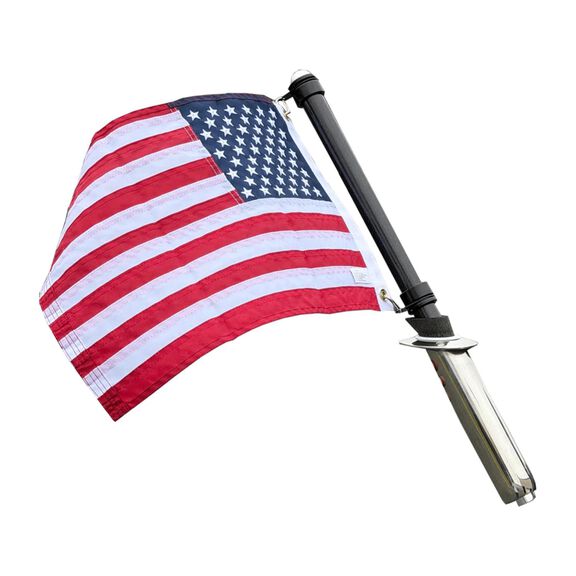 26" Carbon Fiber Flag Pole with J-Lock System image number 1