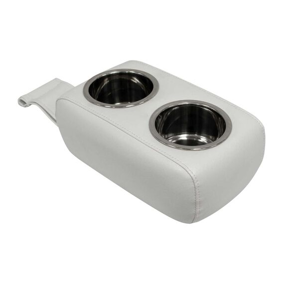 3059 Pontoon Double Drink Holder with Stainless Steel Cup Holders image number 0
