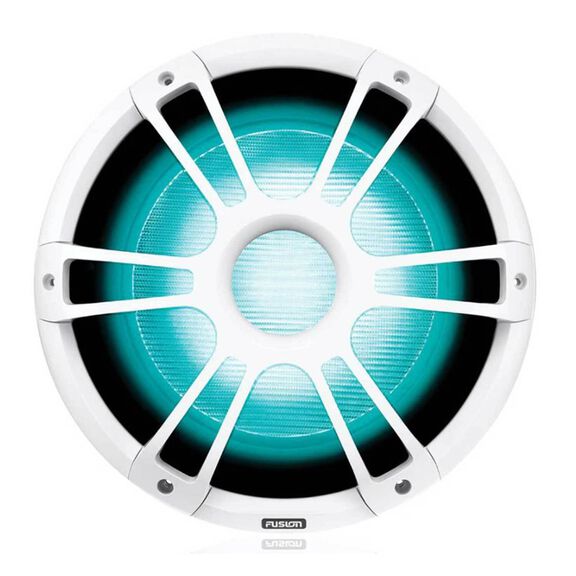 SG-SL122SPW Signature Series 3 12" Sport White Marine Subwoofer with CRGBW Lighting image number 0