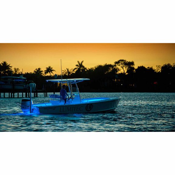 Contour LED Anchor Light, 39" White Shaft with White Base image number 2