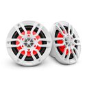 HYDRO 6.5" 2-Way Marine Speakers with Integrated RGB LED Lights, 300 Watts, White image number 0