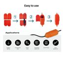 CordSafe Plus Extension Cord Safety Cover, Water Resistant Plug Protector, Black, 2-Pack image number 7