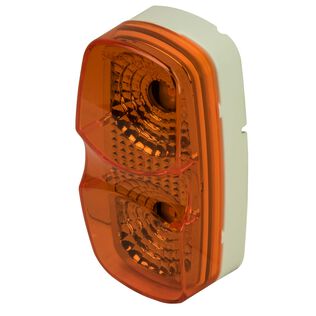 4" LED Oblong Amber Clearance & Marker Trailer Light