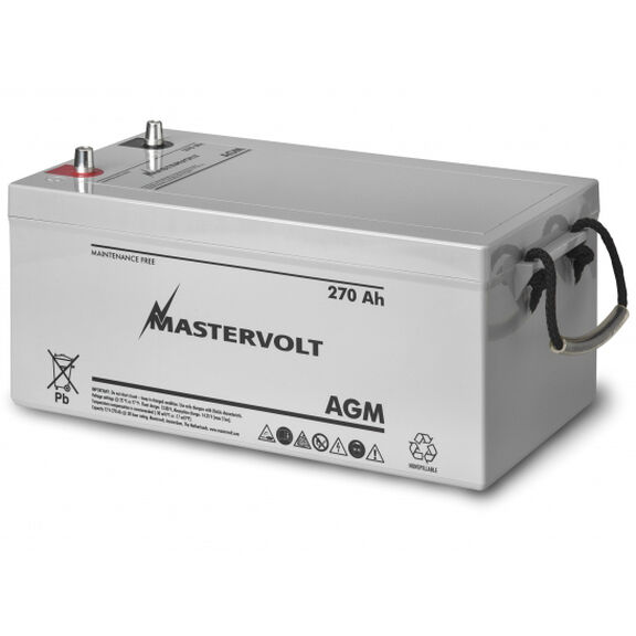 AGM 12/270 Group Super 8D Sealed Marine Battery image number 0