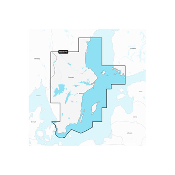 Navionics+ EU079R Sweden, Southeast, Electronic Chart image number 0