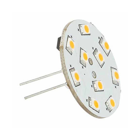 X-Beam LED Replacement Bulb Cool White 10 to 30V DC 2.2 Watts Directional G4/GU4 Socket Back Pin image number 0