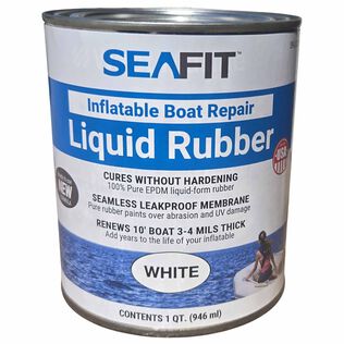 Liquid Rubber Inflatable Boat Restoration