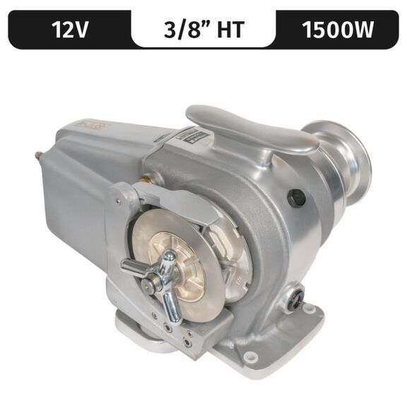 Lofrans Tigres RC Horizontal Electric Windlass Gypsy Only, 3/8" PC (Proof Coil), 12/24V DC, 1500W image number 0