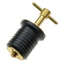 1" Brass Twist Drain Plug image number 0
