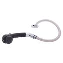 Deck-Mount Sprayer Small Black Sprayer w/Elbow, 6' Stainless Steel Hose, Low Profile Holder image number 1