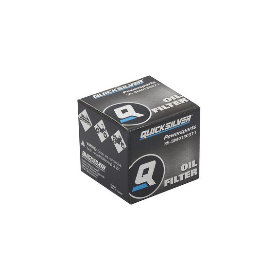 Quicksilver 8M0130371 Oil Filter, Honda, Husqvarna, Polaris image number 0