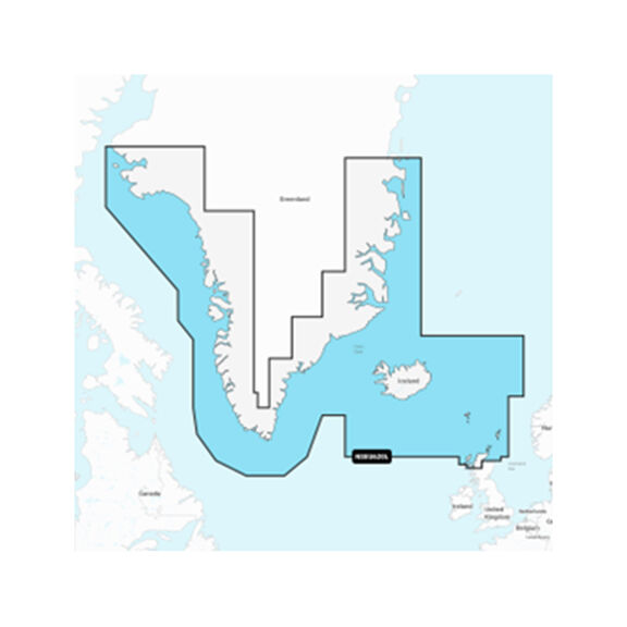 Garmin Navionics+ EU620L Greenland and Iceland, Electronic Chart image number 0
