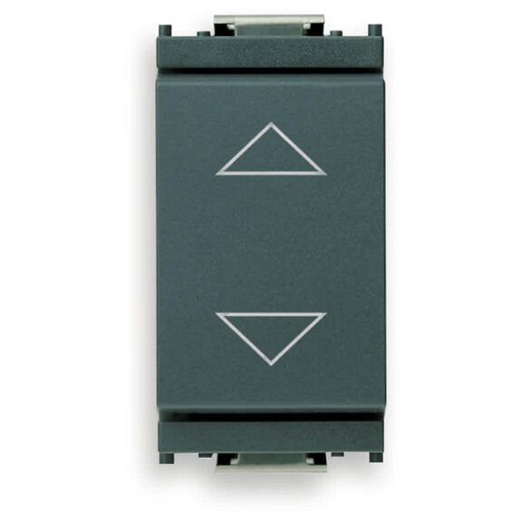 Vimar Idea Momentary Switch 1P/1T (NO) 10A 250V - Grey image number 0