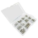 Phillips Oval Head Self Tapping Screw Kit, 172 Piece, Stainless Steel image number 0