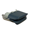 Skipper Folding Seat, Blue And Gray Upholstery With Gray Shell image number 3